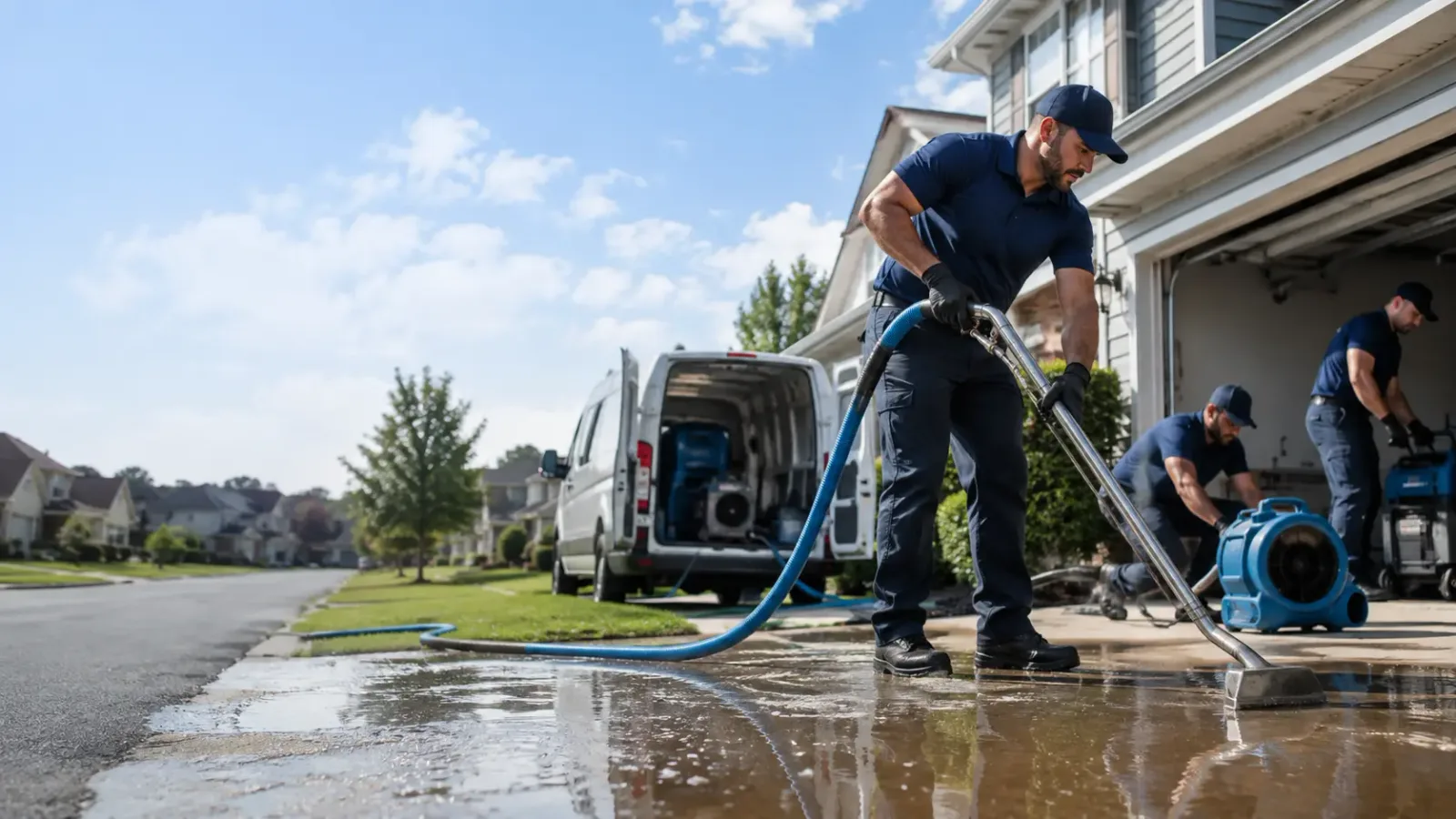 Flood Damage Restoration in Hordville, NE